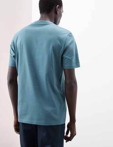 เสื้อยืดทันสมัยใส่สบายสำหรับผู้ชายเครื่องแต่งกายแนวสตรีทสำหรับใส่ไปพักผ่อนในยิม - Product Image 4