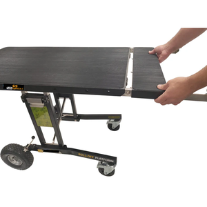 Carretilla Manual Reforzada Etruk 2.0 de Cuatro Ruedas con Ruedas de Madera para Uso Industrial, Estructura Autocargable, Capacidad para Subir Escaleras, OEM - Product Image 2