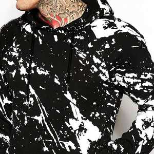 Nouveaux sweats à capuche pour hommes de haute qualité, imprimés sur mesure, 100% coton, en tissu polaire, style décontracté, streetwear, OEM - Product Image 3