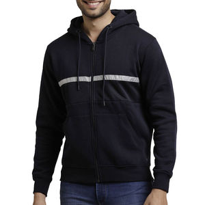 เสื้อฮู้ดผู้ชายสไตล์วินเทจผ้าคอตตอนผสมเสื้อฮู้ด - Product Image 1