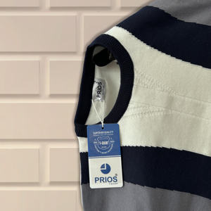 T-shirt 100% coton de haute qualité pour homme avec manches longues respirantes et col long à la mode ODM Supply - Product Image 2