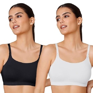 Soutien-gorge de rembourrage de couleur noir et blanc 100% coton sur mesure meilleur prix d'usine Bangladesh - Product Image 1