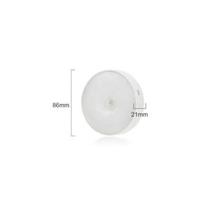 3 pezzi di illuminazione bianca a LED 8 con sensore di movimento ricaricabile e magnete per corridoi e scale