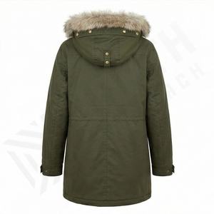 Nouvelle veste parka classique à capuche pour homme confortable 2025, parka personnalisable de qualité supérieure - Product Image 2