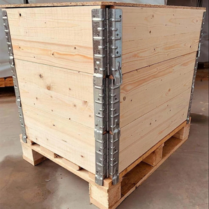 Contenedor Plegable de Madera Contrachapada con Bisagras Metálicas |   Caja de Embalaje Lista para Exportación - Product Image 2