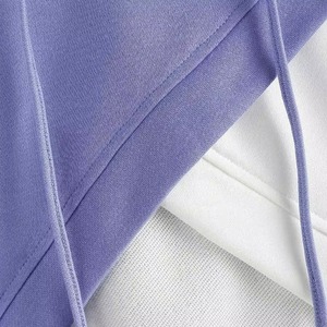 เสื้อกันหนาวมีฮู้ดผ้าคอตตอนขนาดใหญ่สำหรับผู้หญิงเสื้อฮู้ดแฟชั่น - Product Image 5