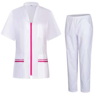 Uniforme Médico para Mujer MISEMIYA 713-8312B BLANCO Hecho en Sri Lanka - Product Image 2