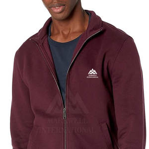 Sudaderas transpirables con cremallera completa para hombre, nuevo diseño, MOQ bajo, sudaderas con cremallera completa para hombre, precio al por mayor, fabricadas en Pakistán - Product Image 6