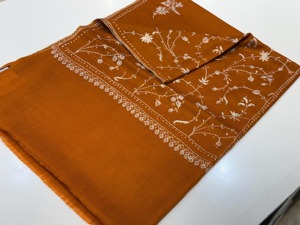 Elegante Chal de Cachemira Hecho a Mano con Lana Pura, Bordado de Lujo, Abrigo de Invierno, Diseño Sólido, Transpirable, Material de Cachemira para Mujer - Product Image 4