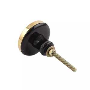 Paquete de 2 perillas de armario de cocina de hueso verde mar para cajones, perillas redondas de puerta de armarios Premium - Product Image 3