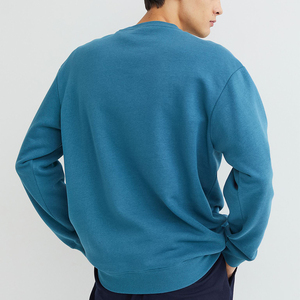 Sudadera ajustada de cuello redondo personalizada para hombre, sudaderas de cuello redondo de alta calidad, sudadera personalizada - Product Image 4