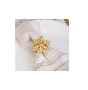 Anneaux personnalisés à la mode pour serviette tenant des ronds de serviette en métal anneau de serviette décoratif de qualité supérieure vente chaude - Product Image 6