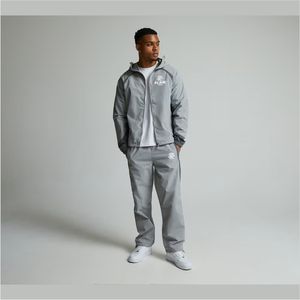 <b>Waterproof</b> Breathable With <b>Packable</b> Hood Running Rain <b>Mens</b> Windbreaker Zipper <b>Jacket</b> - Product Image 3