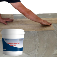 Colle adhésive haute adhérence pour revêtements de sol, résistante à l'humidité, pour lames de vinyle acrylique SPC LVT LVP – Vente en gros usine