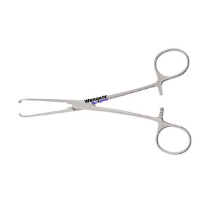Pinces à tissus Allis 5/6 dents 15 cm droites, instrument chirurgical dentaire en acier inoxydable fabriqué par Wenquar - Product Image 1