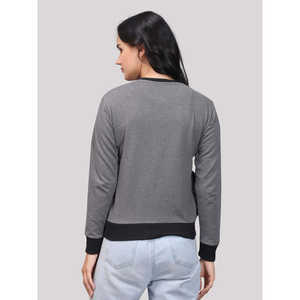 Sudadera con Capucha Evolve para Mujer, 100% Algodón, Cuello Redondo, Manga Larga, Diseño 3D y Material de Seda - Product Image 3