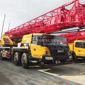 رافعة محمولة <span class=keywords><strong>75</strong></span> طن STC750 في حالة جيدة 64 متر كحد أقصى. ارتفاع الرفع للبناء رافعة مستعملة - Product Image 5