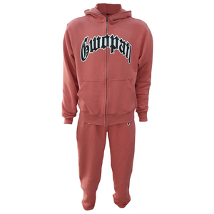 Ensemble surdimensionné de jogging et de jogging de sport pour hommes Ensemble surdimensionné personnalisé avec fermeture éclair et pantalon de survêtement - Product Image 1