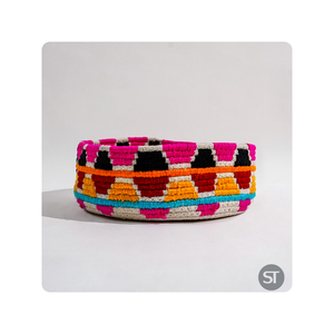 Modern Round Multi-Color Braided Cotton <b>Basket</b> for Home Decor Closet/Nursery/<b>Laundry</b> Organizer Bulk Wholesale Export - Product Image 5