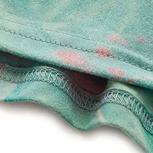 Alta calidad poliéster/algodón verano Mujer transpirable secado rápido Hip Hop Crop Top camiseta Color sólido personalizable diseño en blanco - Product Image 3