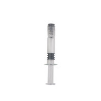 Seringues en verre de 1 ml avec embout Luer Lock en métal doré de qualité supérieure pour distillat et huile