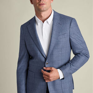 Camisa de Manga Larga para Hombre, Corte Clásico, Transpirable, 100% Algodón, Tejido de Rizo Sólido, Hecho a Medida, Casual, Elegante, Blanco - Product Image 3