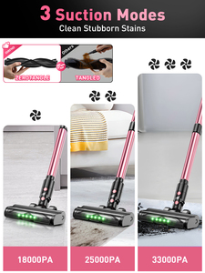 UK Stock Bagless Dry Cordless <strong>Vacuum</strong> 10-in-1 HEPA Filtration <strong>for</strong> <strong>Stairs</strong> Sofa Garage Pet Bed Household Hotel Use Deep Cleaning - Product Image 4