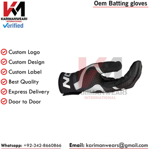 Guantes de Bateo OEM con Logotipo Personalizado, Diseño en Cuero, Proveedor Mayorista, Guantes de Bateo para Béisbol, Envío Rápido, Fábrica OEM - Product Image 5