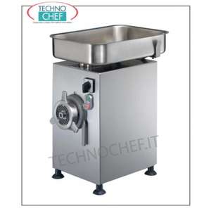LA MINERVA - Picadora de Carne Profesional con Carcasa Tipo 22 con Unidad de Molienda de Acero Inoxidable - REMOVIBLE, Trifásica V. - Product Image 2