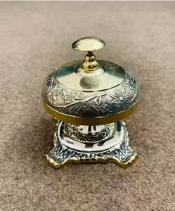 กระดิ่งทองเหลืองตกแต่งโต๊ะสไตล์วินเทจผลิตภัณฑ์ของขวัญ - Product Image 3