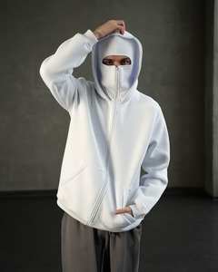 Sweat à capuche Ninja Mask 2026, pull personnalisé au crochet, 100% coton, poche, haute qualité, confortable, lourd - Product Image 3