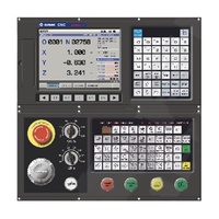 Controlador CNC de 5 Ejes GSK Gsk980Mdc, Pantalla LCD de 8.4 Pulgadas, Capacidad de Programación de 40M, Comunicación USB, 1000 Programas, Fresado de Ranuras para Trabajos en Madera