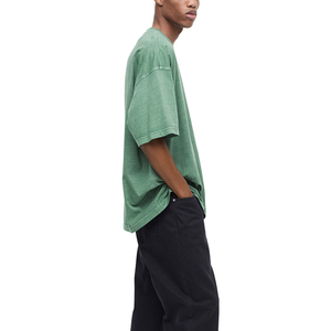 เสื้อยืดโอเวอร์ไซส์สำหรับผู้ชายเสื้อยืดผ้านุ่มระบายอากาศได้ดี - Product Image 3