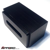Système de caméra vidéo à imagerie thermique infrarouge usiné CNC en acier inoxydable noir Delrin POM de qualité taïwanaise