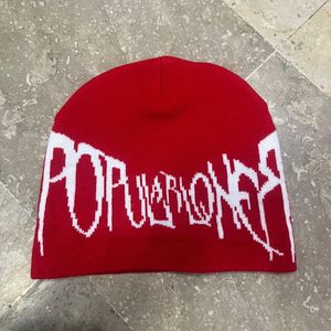 Bonnet tricoté jacquard Hip-hop Sports de plein air Street Trend Hat - Product Image 1