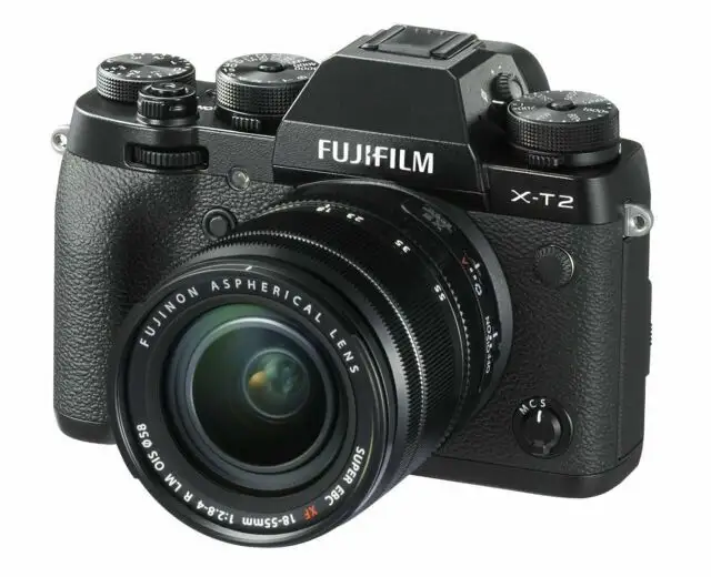 Новинка, X-T2 Fujifilmms, FUJINON, беззеркальная зеркальная цифровая камера 24,3 Мп с XF18-55mm F2.8-4 линзами R LM OIS