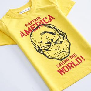 ActiveStyle Camisetas transpirables de manga corta de punto de algodón 100% para hombre para deportes, escuela y juego - Product Image 3