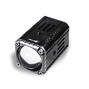 Mini antibrouillard haute performance pour motos 12W Système d'éclairage antibrouillard à LED blanc et jaune pour une visibilité accrue - Product Image 1