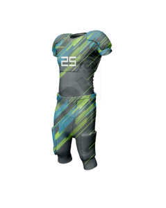 Maillot de football américain personnalisé par sublimation OEM pour adulte, respirant, protection UV, séchage rapide, grande taille, uniforme en sergé pour le tackle - Product Image 3