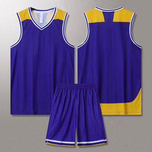 Vêtements d'équipe de basket-ball, maillot à séchage rapide, shorts respirants, vente en gros - Product Image 3