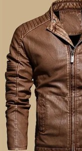 Vestes en cuir véritable de haute qualité, classiques, durables, intemporelles, élégantes, brillantes et mates, 120g Champ King - Product Image 3