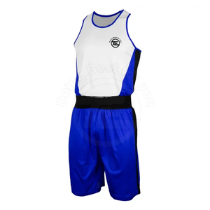 Vêtements de sport de boxe sans manches en polyester léger personnalisés uniformes d'arts martiaux professionnels avec motif - Product Image 1