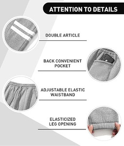 Pantalones de hombre de alta calidad, pantalones de secado rápido transpirables de lana para exteriores, pantalones para correr apilados para hombres, subidos por Dress Sports - Product Image 6