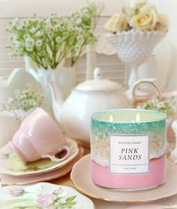 Luxury Metallic Silver Jar Scented <b>Candle</b> for <b>Winter</b> Collection - Product Image 6