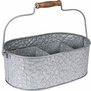 Caddy en métal européen disponible dans toutes les couleurs personnalisées, articles de stockage à la mode au design tendance, parfaits pour la cuisine - Product Image 1