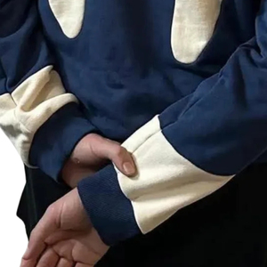 เสื้อฮู้ดแบบสวมหัวมีฮู้ดของผู้ชายทรงปกติน้ำหนักปกติ390 GSM โลโก้ออกแบบได้ตามต้องการ - Product Image 6