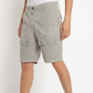 Best Selling High Quality 100% Cotton Cargo Shorts for Men Casual Style Breathable Hot Sale Solid Pattern Cargo Shorts - Product Image 5