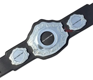 Cinturón de campeonato de cuero de Metal pesado personalizado 2025 para MMA Wrestling Boxing Karate-Accesorio profesional de artes marciales - Product Image 1