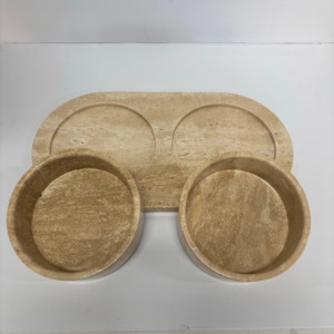 Cuenco decorativo de resina, centro de mesa hecho a mano moderno, bandeja de exhibición elegante, acento de mesa único para el hogar, sala de estar o decoración de la cocina - Product Image 2