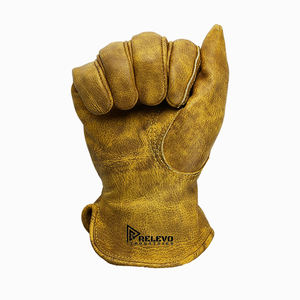 Nouveaux gants de travail en cuir général respirants résistants aux coupures de qualité supérieure avec logo personnalisé en gros pour hommes - Product Image 3
